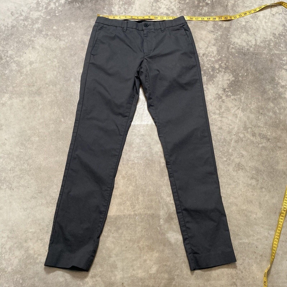 Bonobos Pants Mens Size 30 Flat front chino straight leg Dark Blue Work
